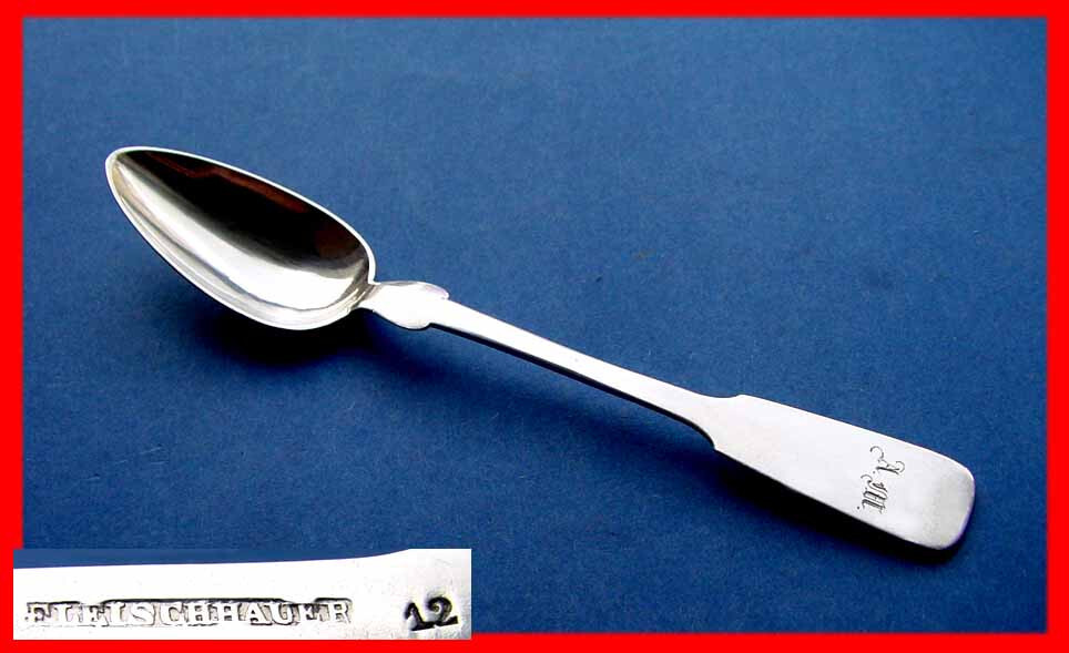 Spoon, 12 Lot, XIX C.D853