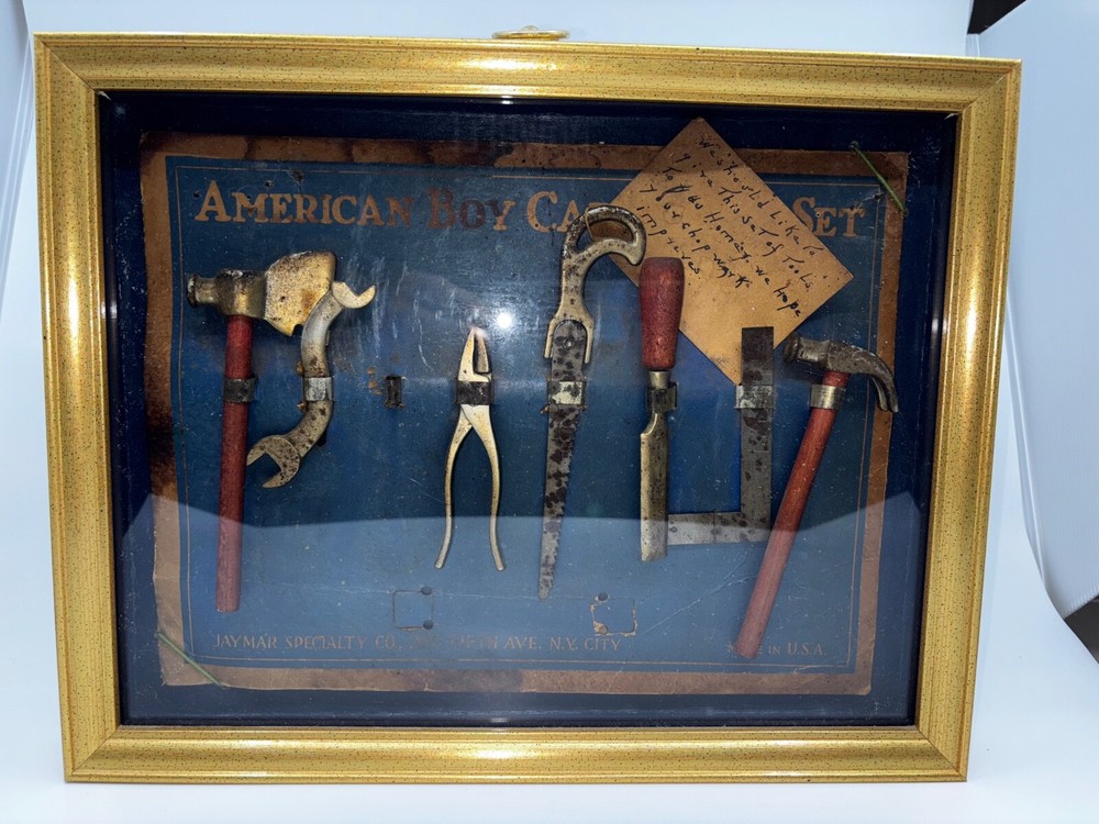 Vintgage American Boy Carpentry Tool Set