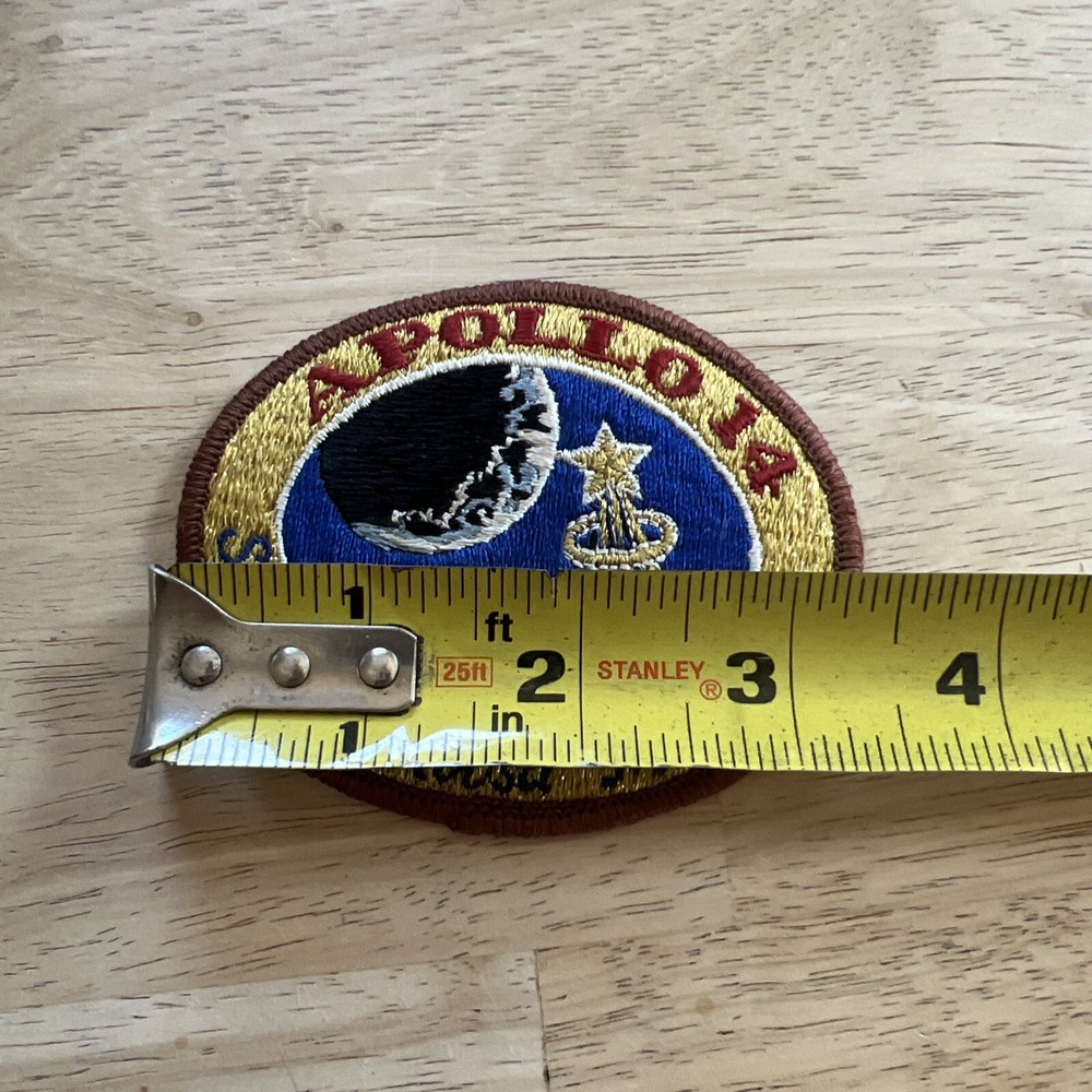 Apollo 14 Patch NASA Space Mission Shepard Roosa Mitchell