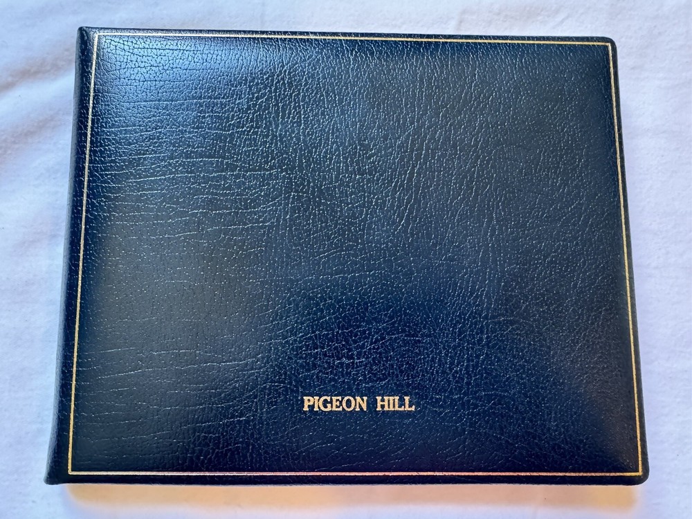 Charing Cross Quality Leather Notebook 8 x 6, Blank Pages