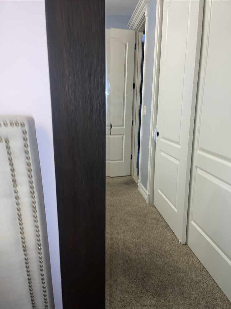 Dark Wooden Mirror