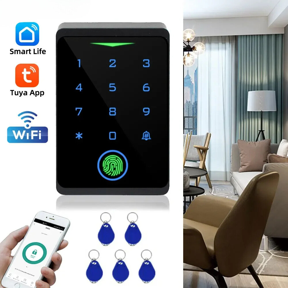 Access Control Kit WIFI Tuya Door Access Control System Security Protection IP66