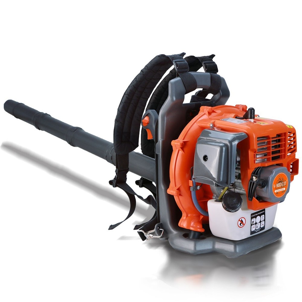 Backpack Leaf Blower Gas Powered Snow Blower 665 CFM 43CC 2-Stroke Engine 3HP