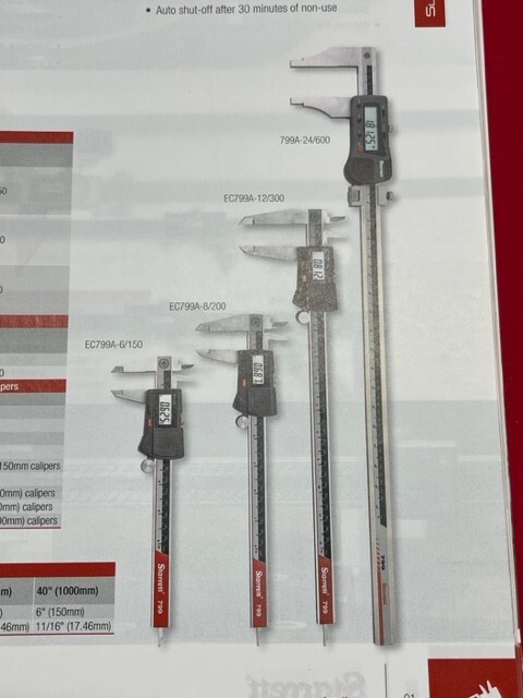 Starrett EC799A-6/150 Electronic Caliper, Stainless Steel IN STOCK