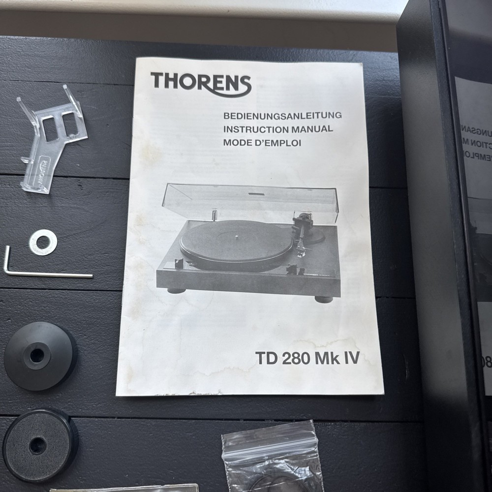Thorens TD 280 MK IV High-End 2 Speed Turntable