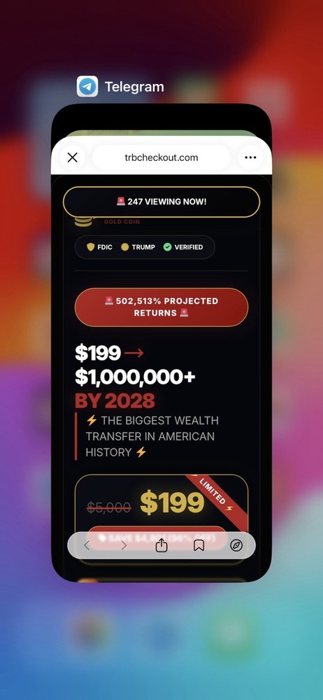 trump gold bitcoin coin