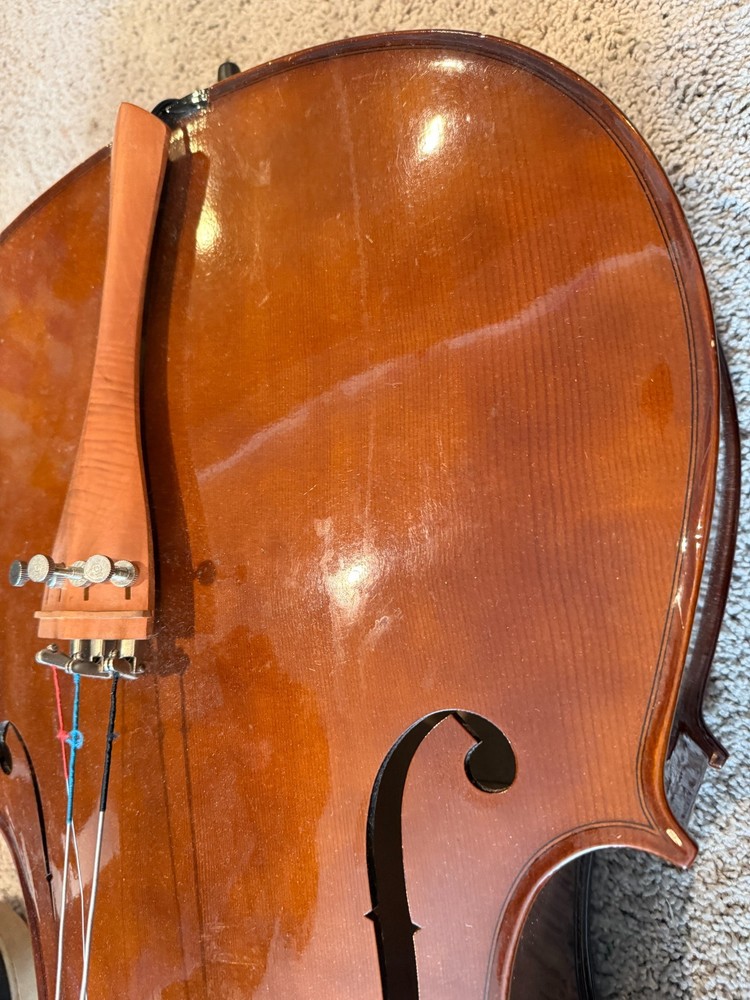Cecilio CCO-300 Solid Wood Cello 4/4 Full Size Outfit