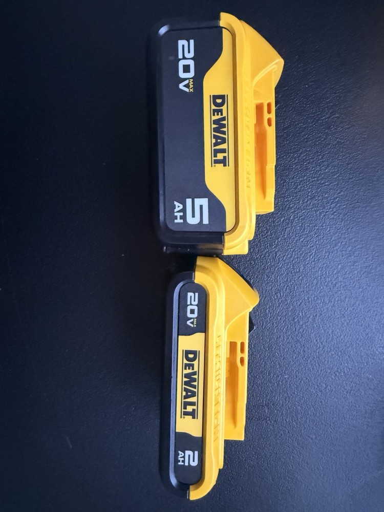 DEWALT 20V MAX Drill & Impact Kit DCD794 DCF809 w/ 5.0Ah + 2.0Ah