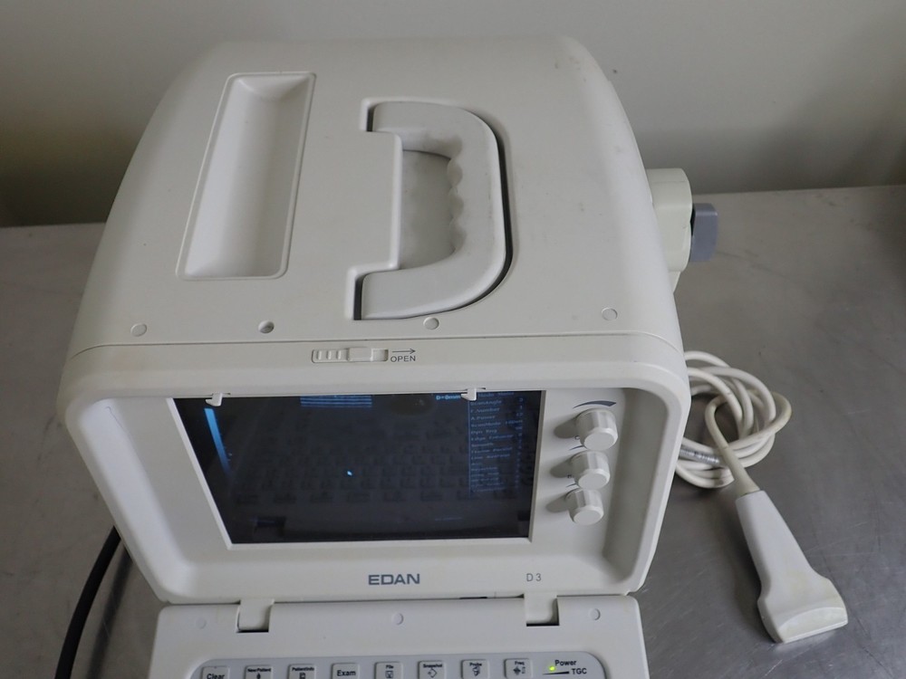 Edan D3 Digital Ultrasonic Diagnostic Imaging System w/ L741 Linear Array Probe