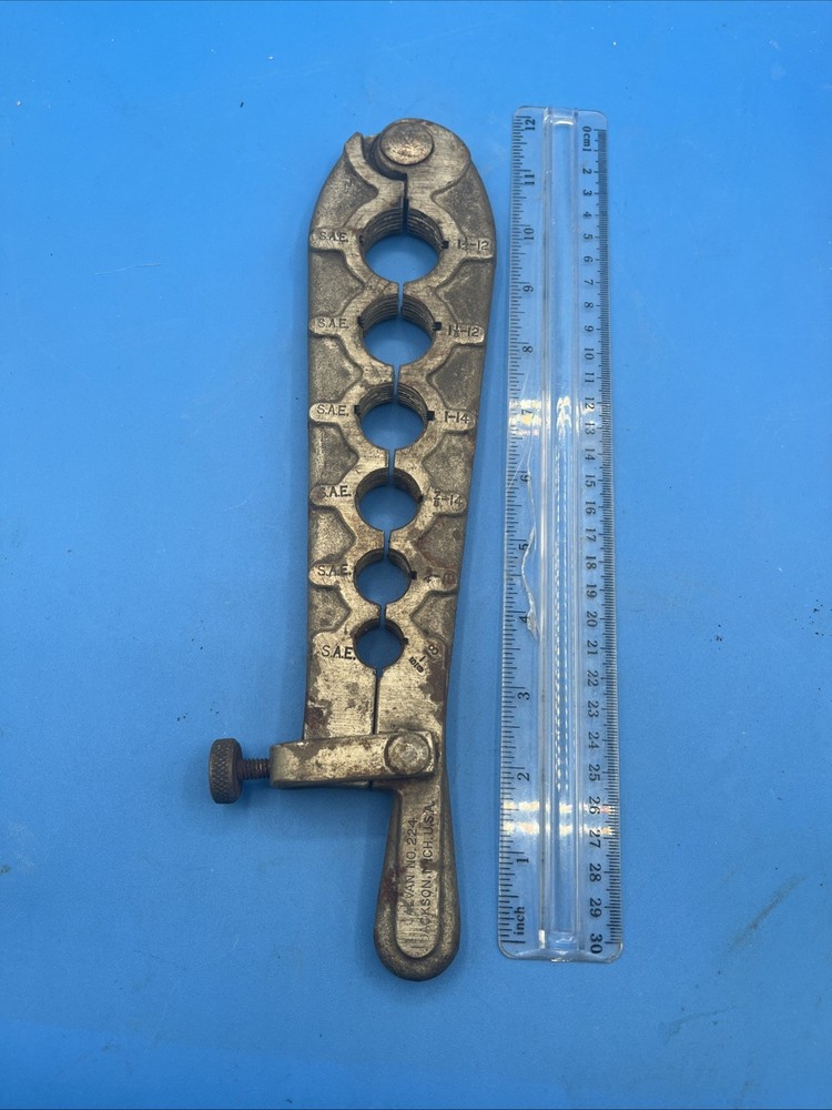 Calvin No 224 Axle Rethreading Die Tool VTG