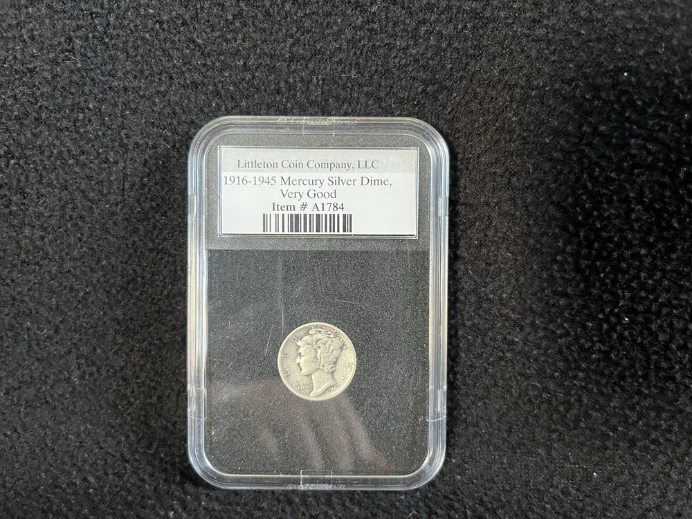 1943 Mercury Silver Dime, Very Good