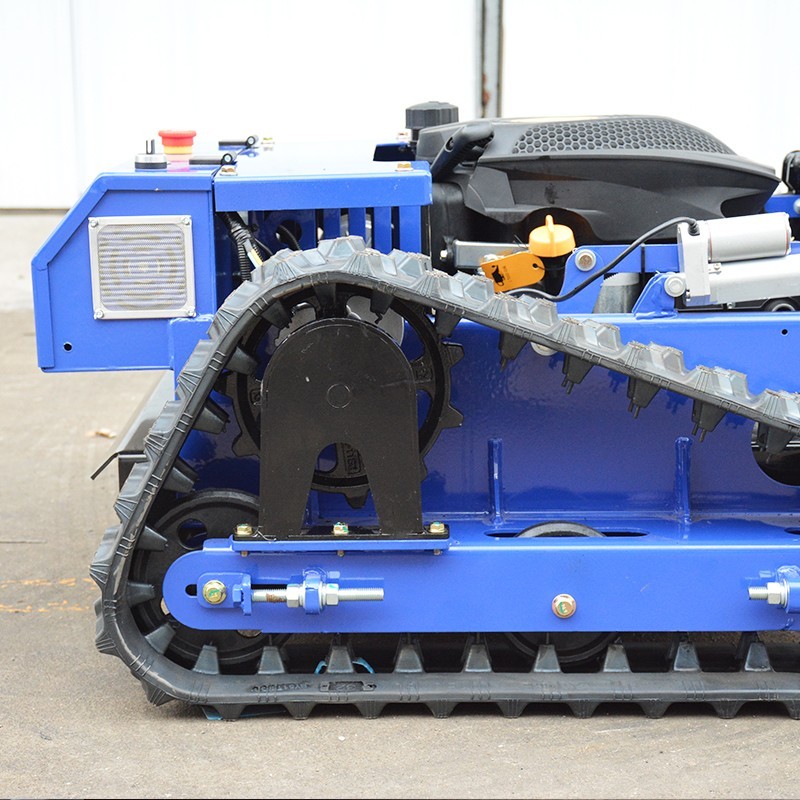 Gasoline Remote Controlled Tracked Lawn Mower RATO 225cc 7HP - Free Shipping