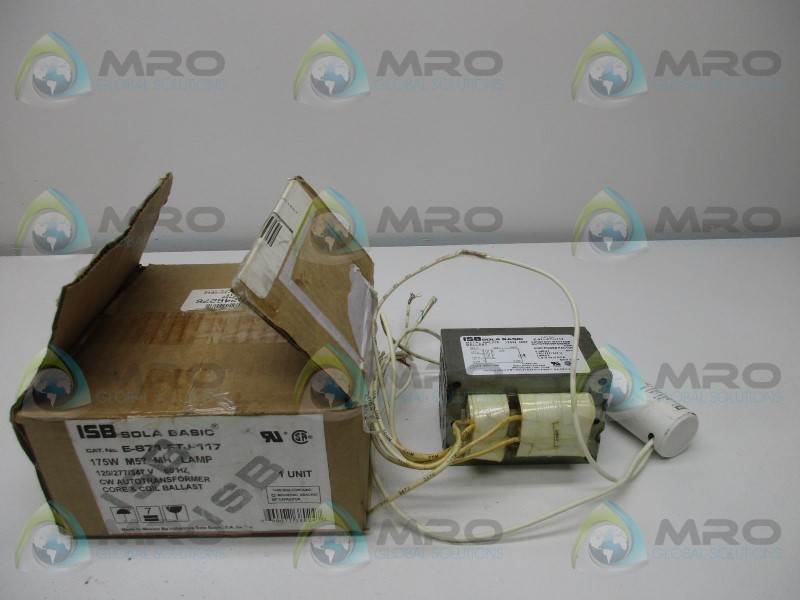 ISB SOLA BASIC E-871-FTJ-117 AUTOTRANSFORMER NSMP
