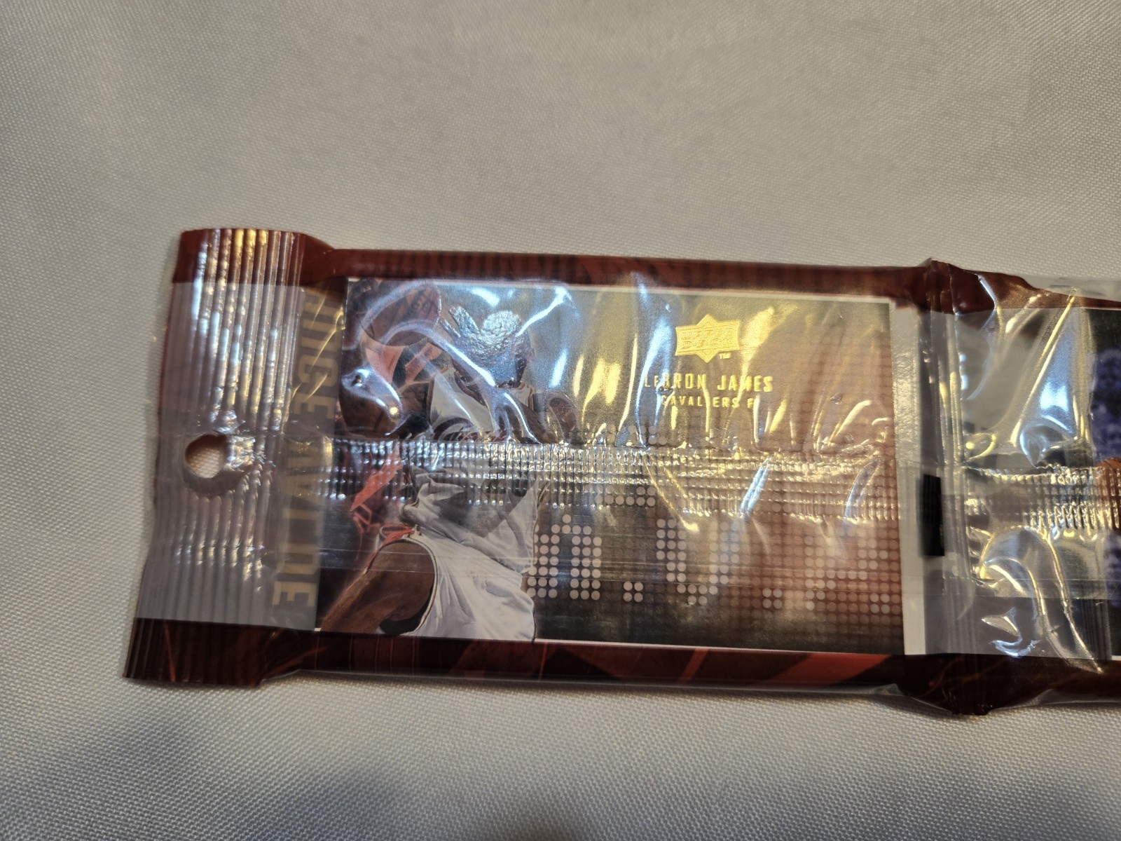 3 Sealed 2008-09 Upper Deck Basketball Hanging Value Packs LeBron James Showing