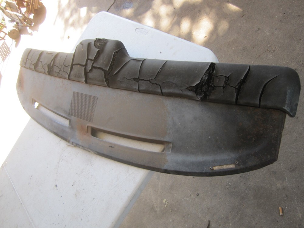 71 MUSTANG DASH BOARD METAL PANEL WITH CORE PAD OEM