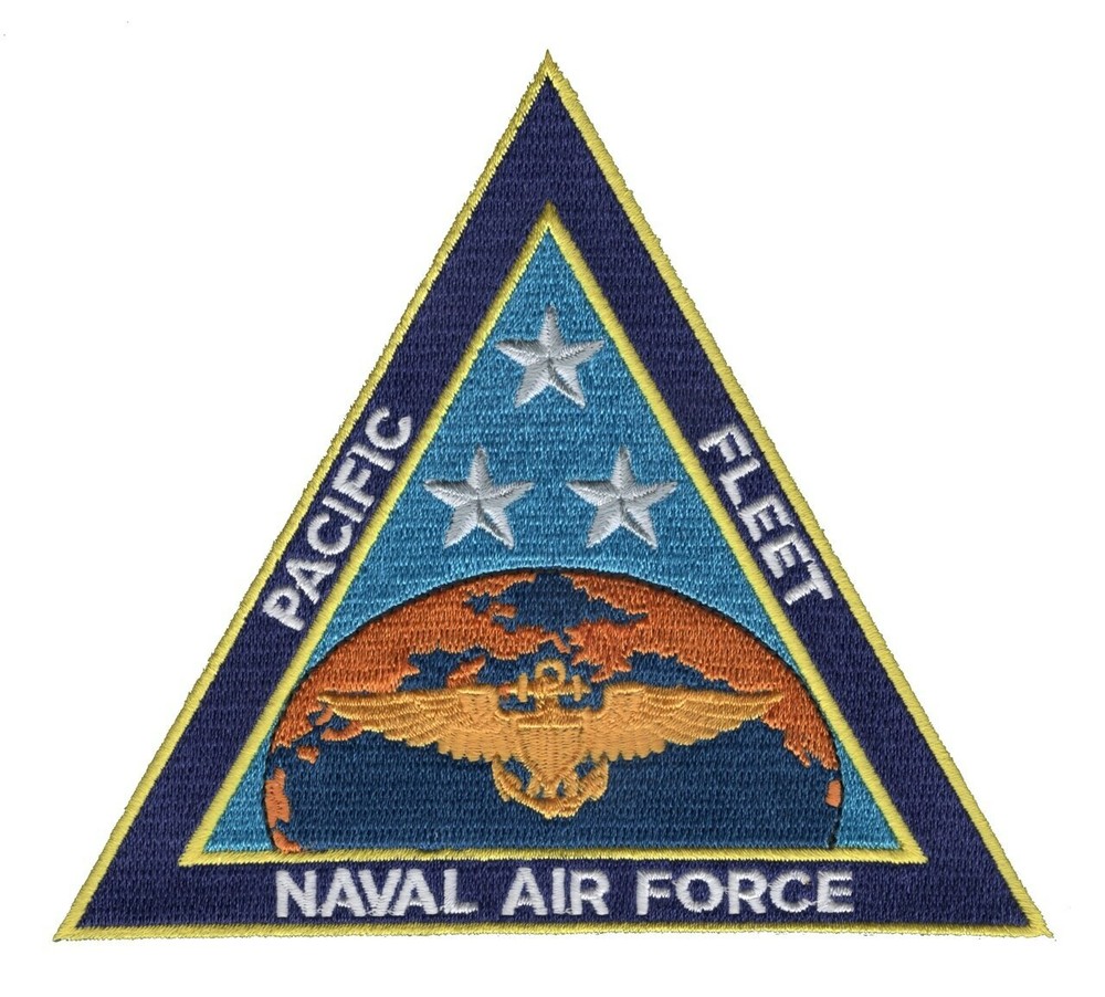 5" NAVY NAVAL AIR FORCE PACIFIC FLEET EMBROIDERED PATCH