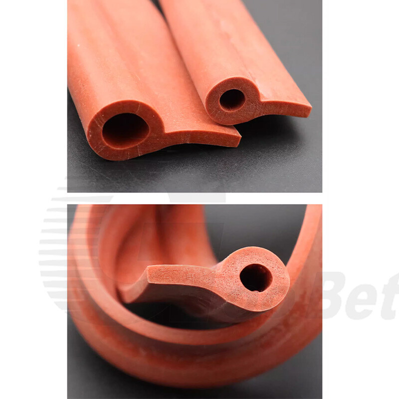 Silicone Rubber Seal P Profile Draught Excluder Guard Protector Trim Per Metre