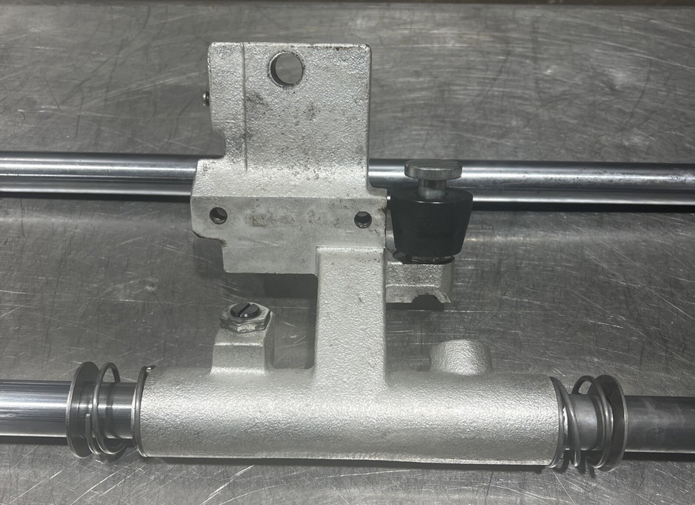 Hobart Model 1612E Carriage Bearing Assembly with Upper & Lower Slide Bars
