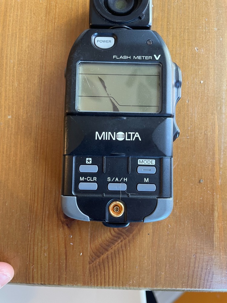 Minolta Flash Meter V (NOT WORKING FOR PARTS)
