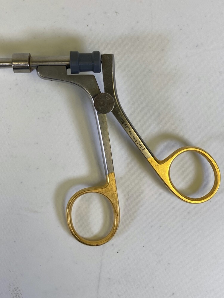 Wisap 7652 5mm x 32cm Laparoscopic Hook Scissor Forcep Laparoscopy