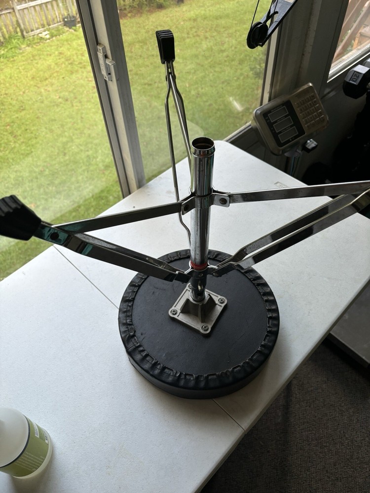 Percussion Plus Collapsible Folding Drum Padded Seat Stool Throne