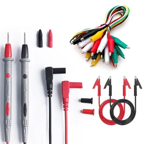 14PCS Electrical Multimeter Test Leads Set, Precision Multimeter Test Leads