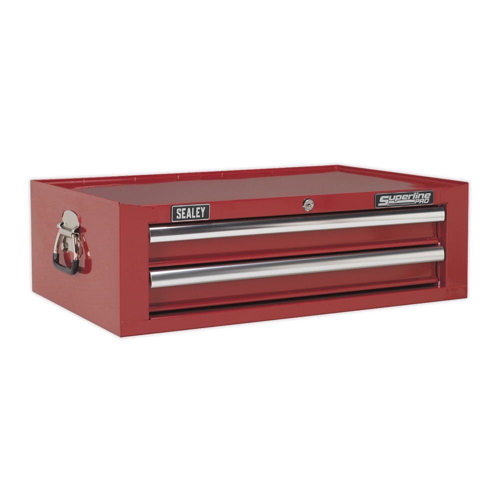 Sealey Superline PRO� Mid-Box Tool Chest 2 Drawer Red AP26029T
