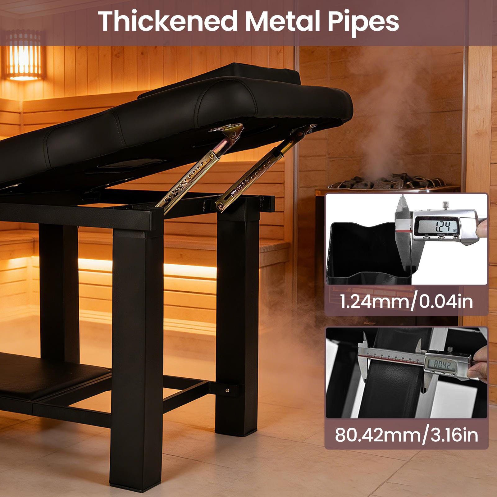 Stationary Massage Table for Treatment Table Physical Therapy Table Spa Facial