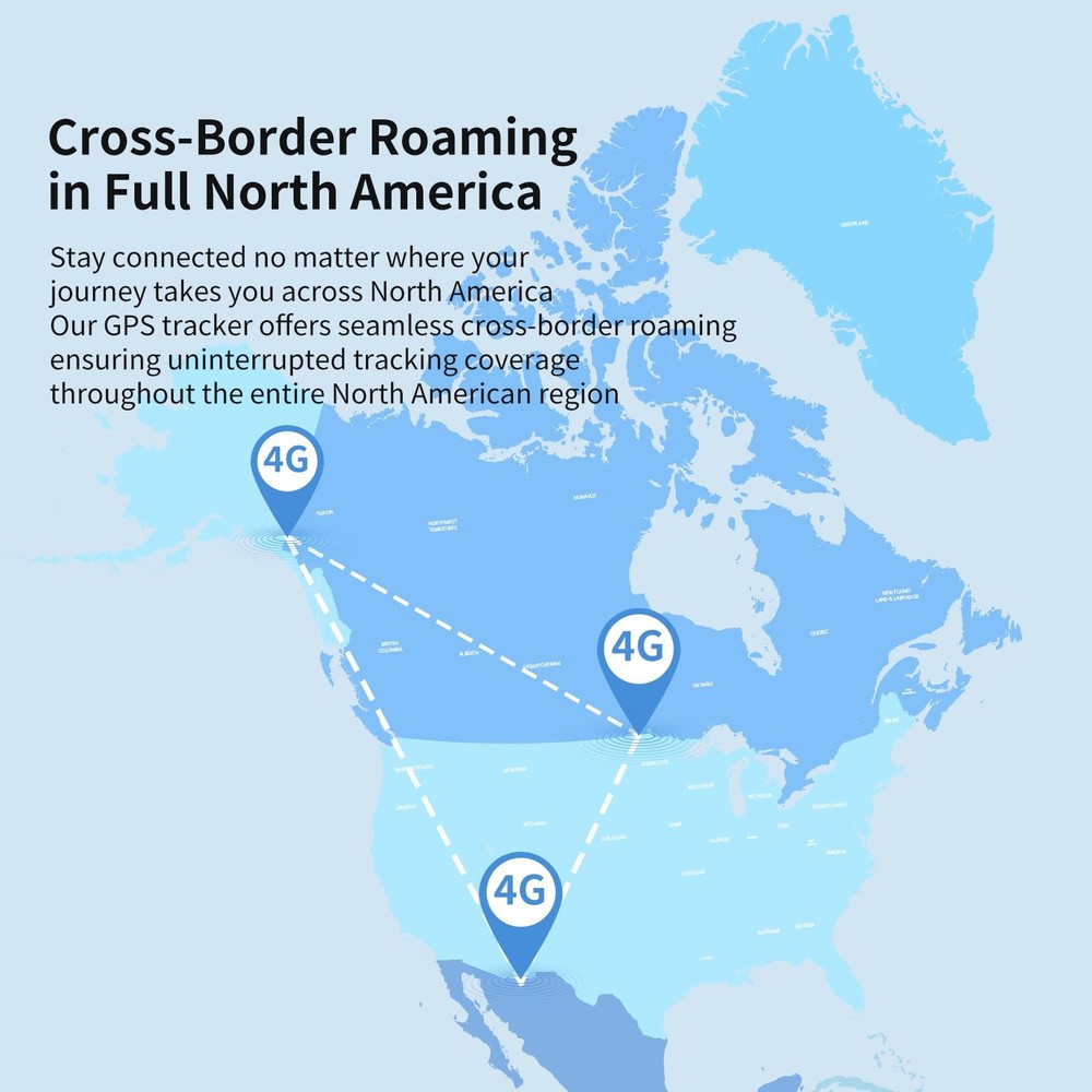 OBD GPS Tracker, Plug & Play, 10-sec Real Time, 1-Year Trip Data - Speeding