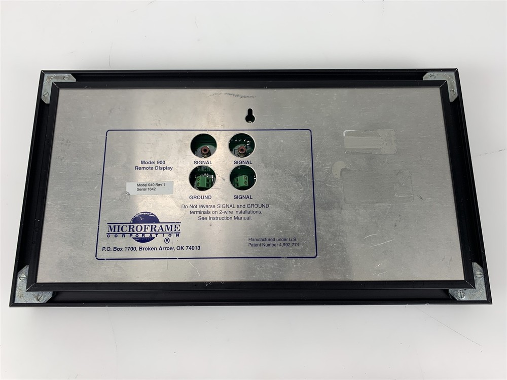 Microframe 900 Score Board Timer with Remote 6200