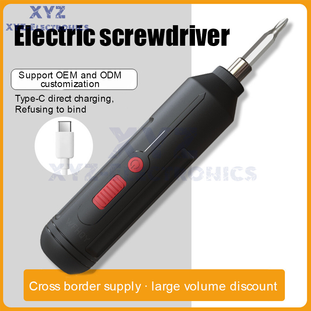 Mini Rechargeable Cordless Electric Screwdriver Drill USB Charging Power Tool