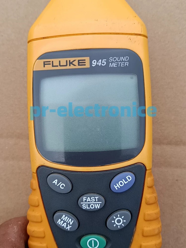 Fluke 945 Sound Level Meter With Backlit LCD Display used.