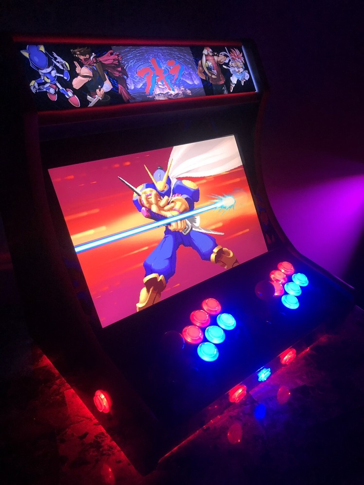 THE ULTIMATE CUSTOM Multicade Tabletop Bartop Arcade Cabinet Raspberry pi build
