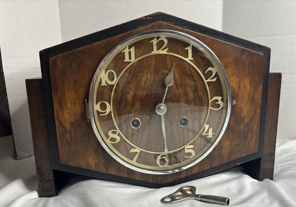 Vintage Nazi Wind Up Clock