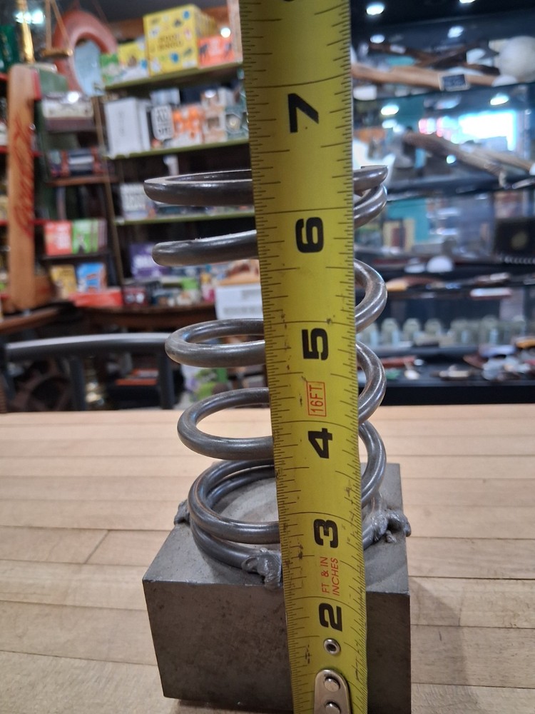 Industrial Steel Compression Spring Paperweight