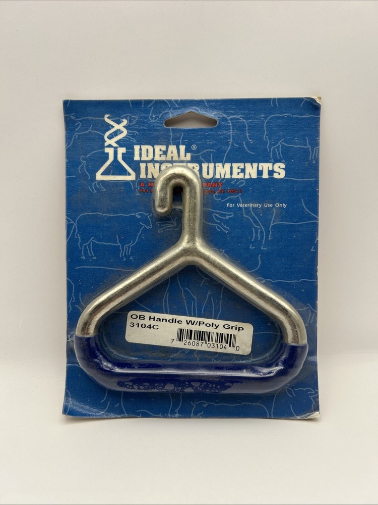 CALF PULLER OBSTETRICAL HANDLE WITH POLY GRIP  CALVING NEEDS