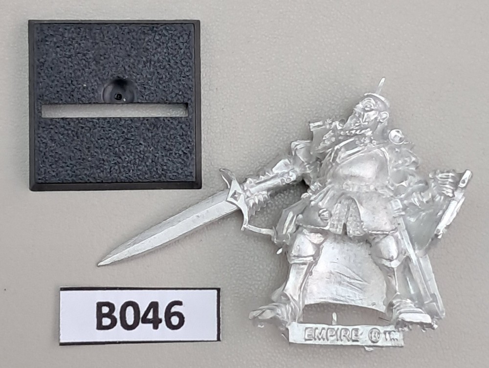 Empire Captain Command The Old World - (B046)  Metal