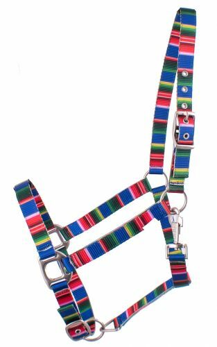 Showman Premium Nylon Halter w/ Serape Design