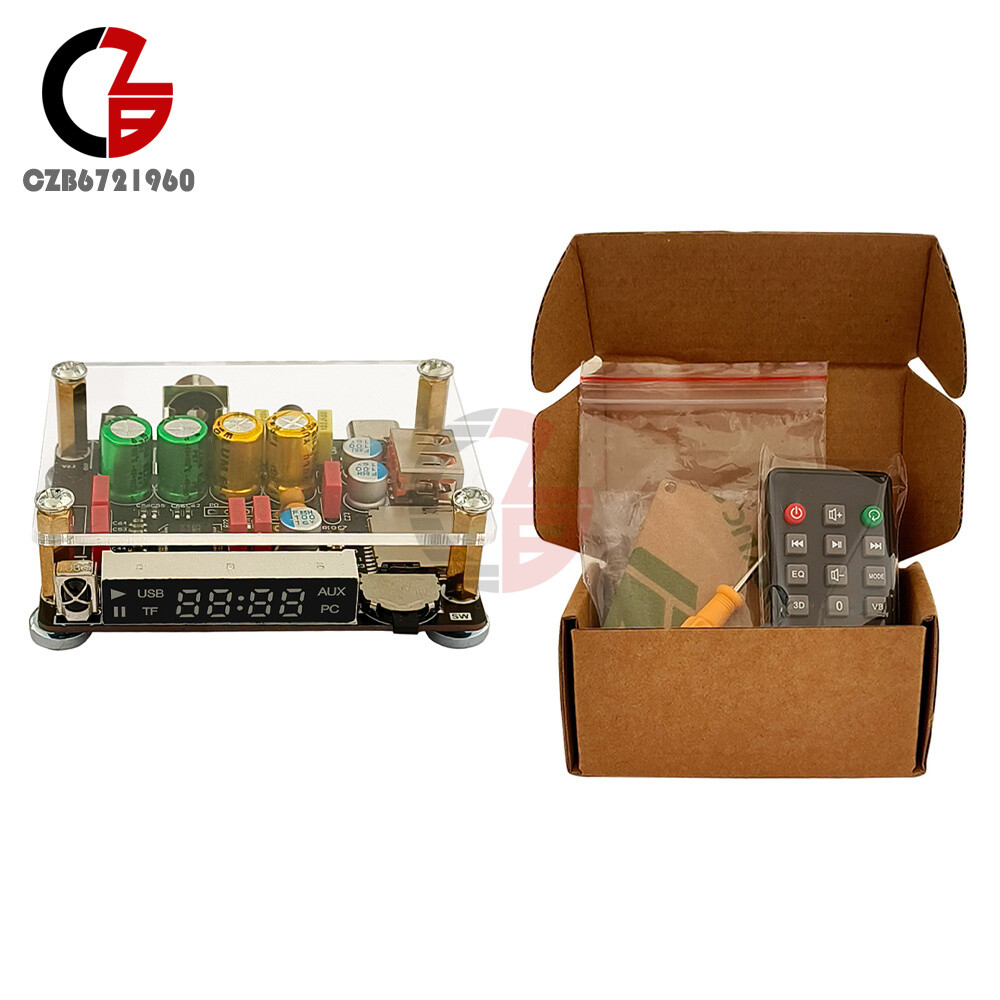 ZK-DAM-K1 Bluetooth U Disk Sound Card TF Decoder Board Front DSP Tuning Type-C