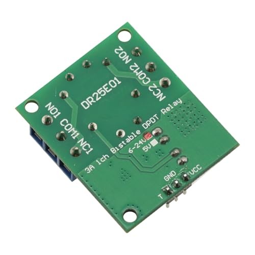 DC 6V-24V Double Pole Double Throw DPDT Relay Module Self-Locking Bistable