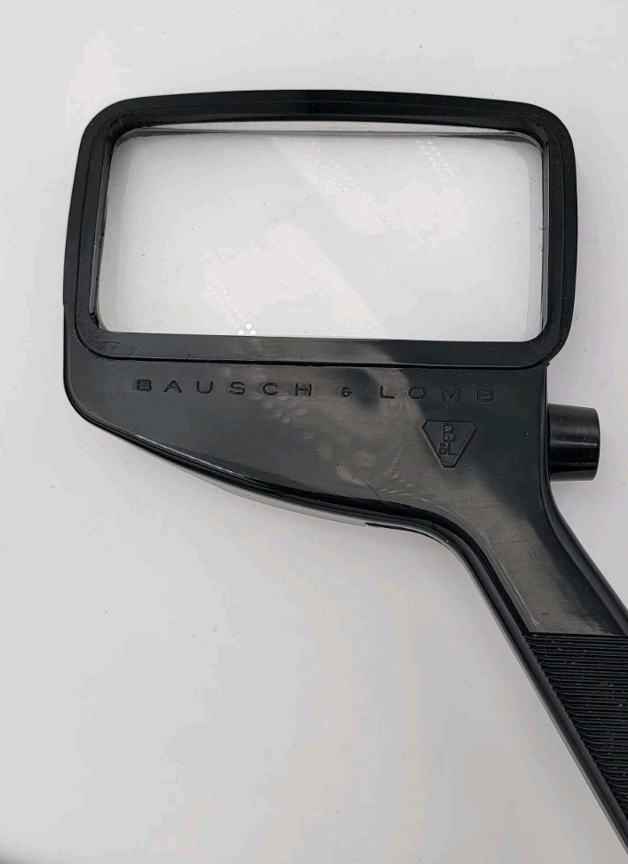 VTG Bausch & Lomb Illuminated Rectangular Reader Magnifier TESTED