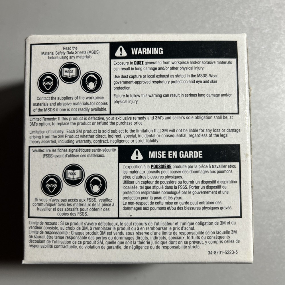 (15) 3M Trizact Blending Disc 02091 (P1000)
