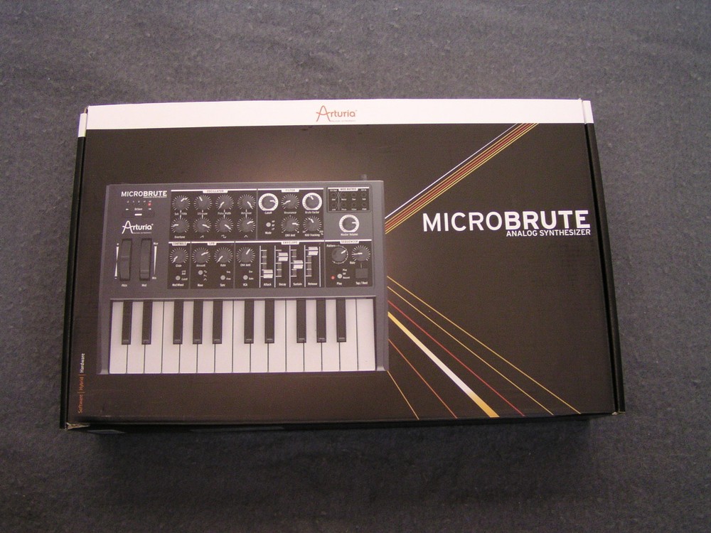 Arturia MicroBrute Analog Keyboard Synthesizer