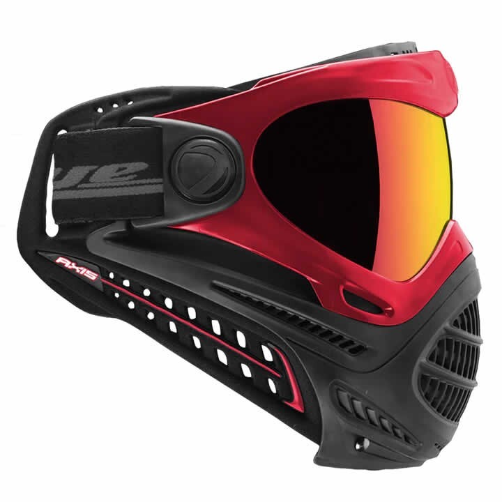 Dye Axis Pro Goggle - Red Bronze Fire - Paintball