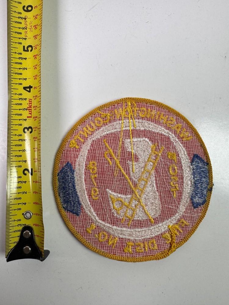 Washington County Fire District No 1 Explorer Post 879 Oregon OR Patch Z1