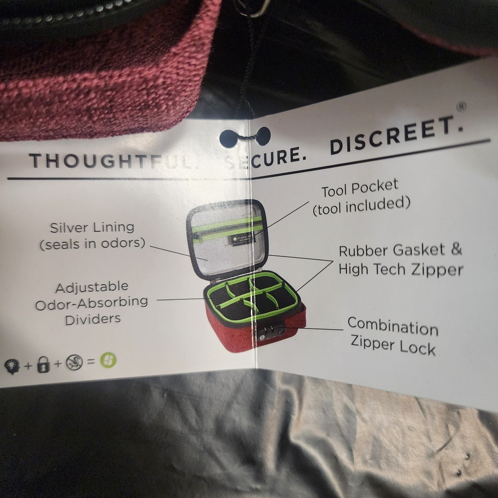 StashLogix Silverton Maroon MEDIUM