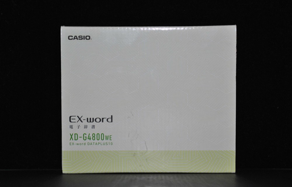 Casio Electronic Dictionary EX-Word XD-G4800WE White