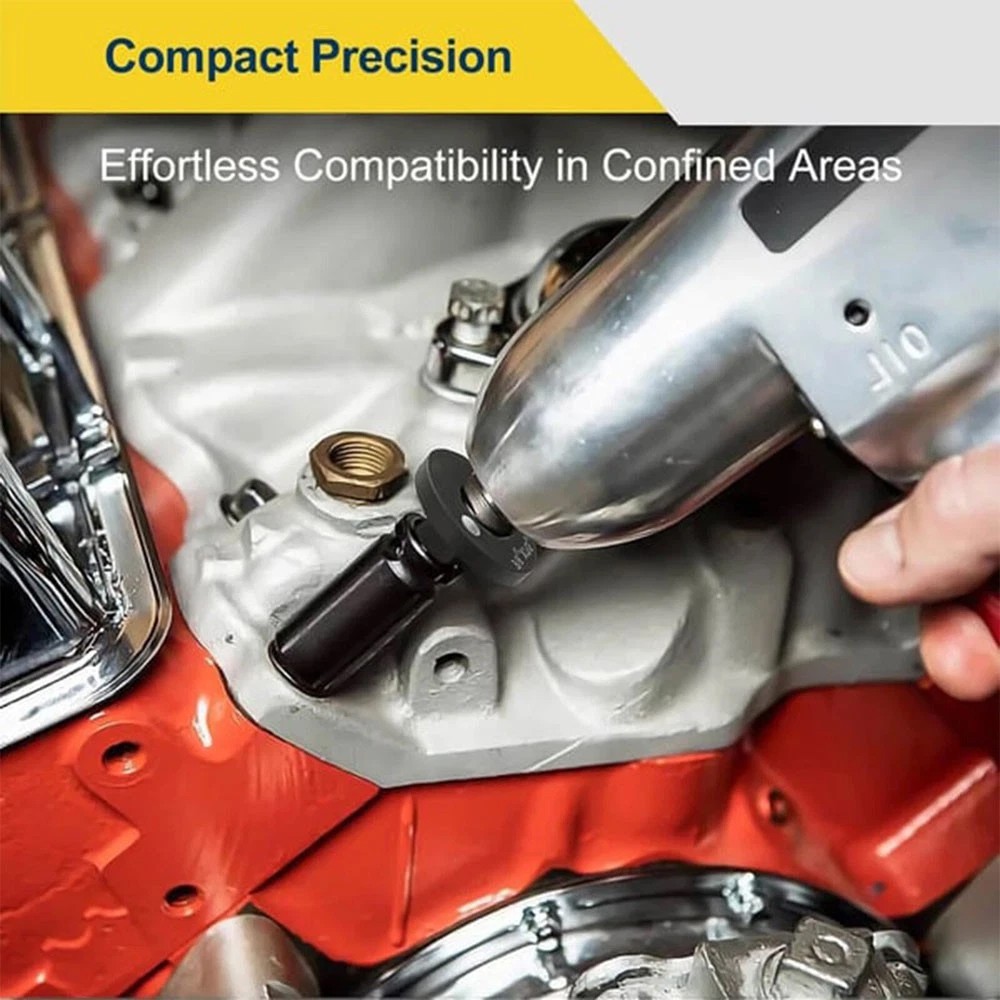 4-Pack Low Profile Impact Socket Adapter Set, Drive Reducing Ratchet Adapter Set