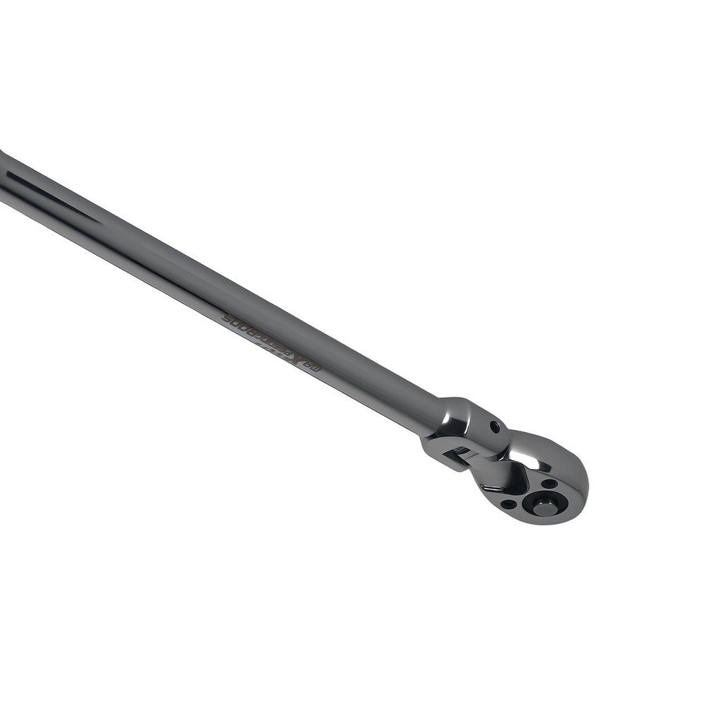 1/4in Drive Flexi Ratchet 72-Tooth Quick Release 12in Long Handle 5° Arc