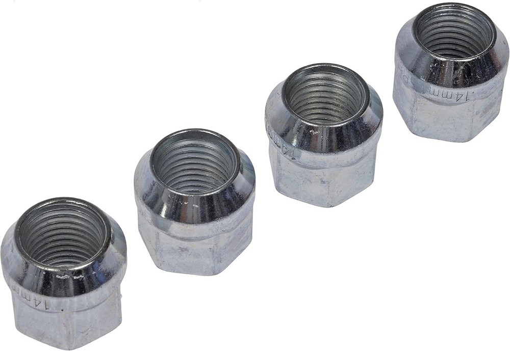 Wheel Nut Chrome Bulge M14-1.50 Compatible with Select Models, 4 Pack